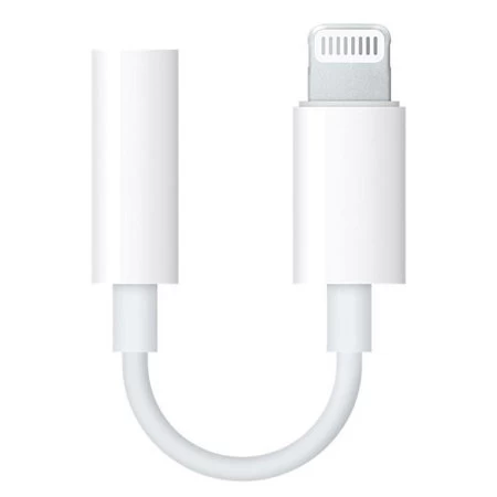 Official Apple Lightning To 3.5mm Stereo Adapter - White