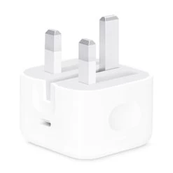 Official Apple 20W USB-C Fast Charger With Folding Pins - White