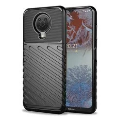 Olixar Nokia G10 Tough Armour Case - Black