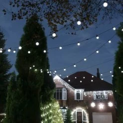 Twinkly Smart App-Controlled RGB 20 LED 10m White Festoon Lights