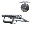 Acefast Grey Multifunctional Laptop Stand With Removable 8 In 1 USB-C Hub
