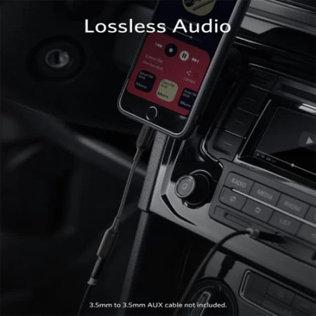 Anker Black 3.5 Mm Jack To Lightning Audio Adapter - Image 2