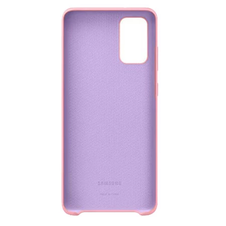 Official Samsung Galaxy S20 Plus Silicone Cover Case - Pink - Image 2