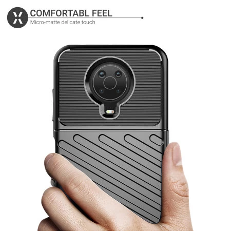 Olixar Nokia G20 Tough Armour Case - Black - Image 3