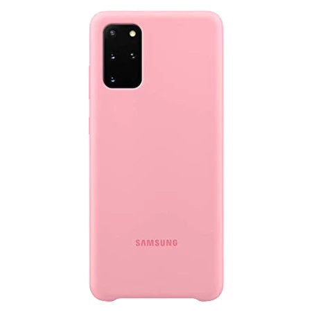 Official Samsung Galaxy S20 Plus Silicone Cover Case - Pink - Image 3