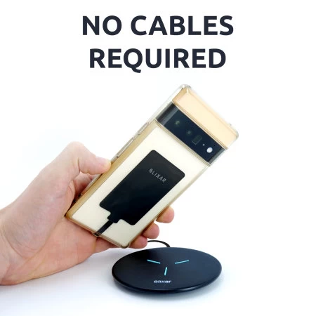 Olixar Ultra-Thin USB-C 10W Wireless Charger Adapter - Black - Image 3