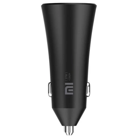 Official Xiaomi Black 37W USB-A Dual Port Car Charger - Image 3