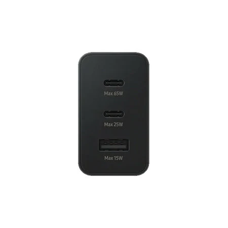 Official Samsung Trio 65W European Travel Charger With 2 USB-C And 1 USB-A Port - Image 3