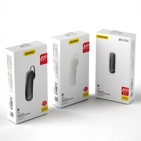 Dudao Black Wireless Headset With Microphone - Image 3