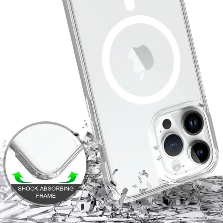 Olixar ExoShield Clear MagSafe Case - For IPhone 15 Pro Max - Image 4