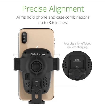 IOttie Auto Sense Qi-Wireless Dash & Windshield Charging Mount - For Android And IPhone - Image 4