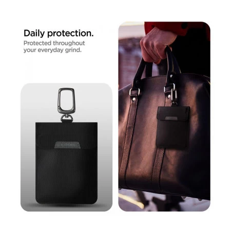 Spigen Black RFID Signal Blocking Pouch - Image 4
