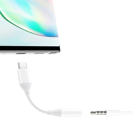Official Samsung USB-C To 3.5mm Audio Aux Headphone Adapter - White - Image 5