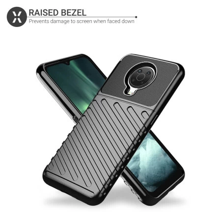 Olixar Nokia G20 Tough Armour Case - Black - Image 5