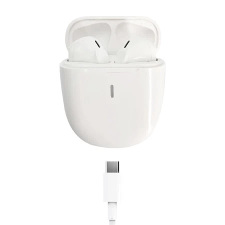 Olixar Basics True Wireless Earbuds With Charging Case - White - Image 5