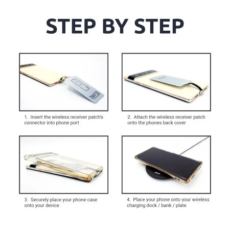 Olixar Ultra-Thin USB-C 10W Wireless Charger Adapter - Black - Image 6