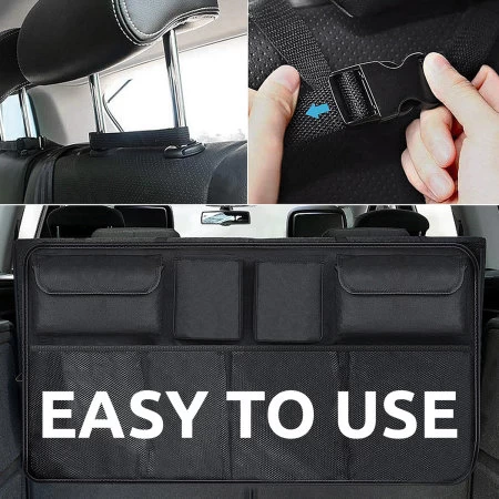 Olixar Durable Car Boot Organiser With Storage Pockets - Image 6
