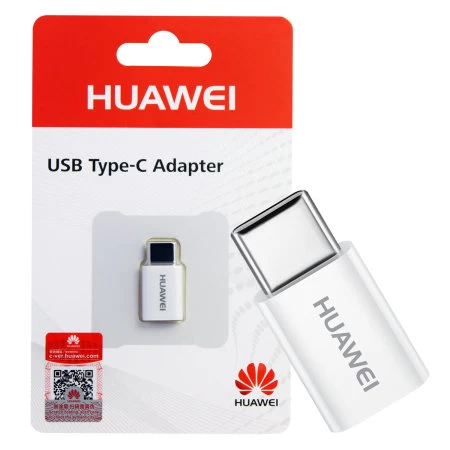 Official Huawei White Micro-USB To USB-C Adapter - Image 6